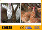 Pouce ferme de pouce X150 de la barrière 22Ga 48 de lapin de fil de poulet de structure