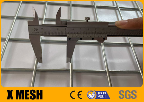 200 x 200mm Mesh Size Stainless Steel Welded lambrisse la catégorie du diamètre de fil de 6mm 316