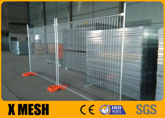 Taille galvanisée plongée chaude de Mesh Fencing Site Security 2.4x2.1m en métal en tant que norme 4687