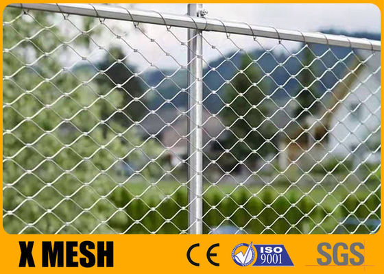 9 mesure 50x50mm 6 pieds de chaîne de barrière Panels Wire Mesh Security Fence de maillon