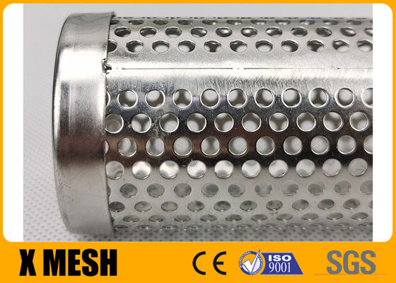 L'acier inoxydable 316L a perforé la filtration de Mesh Filter Tube For Impurity en métal