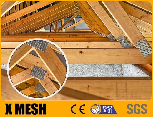 QJ1218B ASTM A 653 Norme G90 Clés de raccordement en bois avec jauge 20 pour les constructeurs