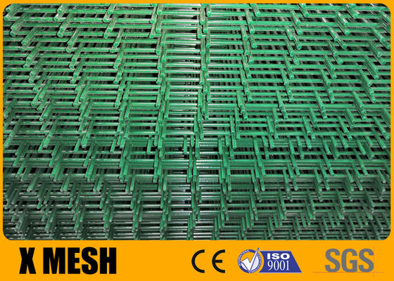 Le PVC de Mesh Fencing en métal de RAL 6005 a enduit