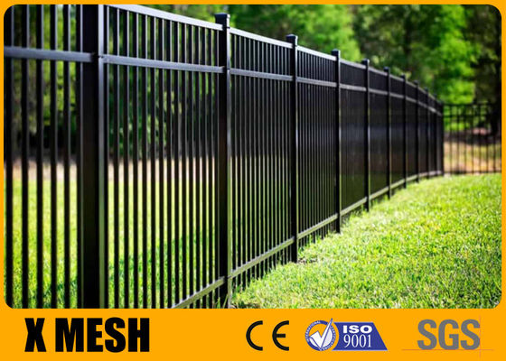 Métal de degré de sécurité de manteau d'E clôturant la clôture en acier d'ASTM F2408