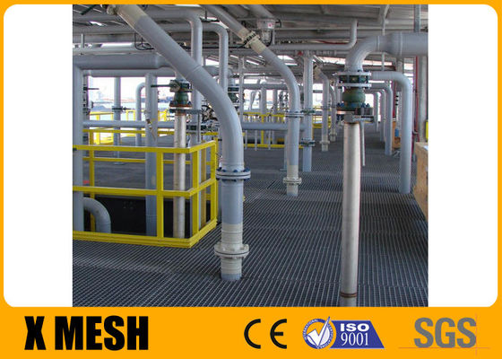 A36 acier Mesh Grating Platform ouvert BS4306 pour l'usine de fabrication de papier
