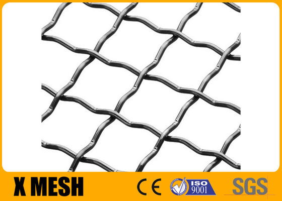 Fil serti par replis tissé par 3m Mesh Panels ASTM A853 d'acier inoxydable de longueur