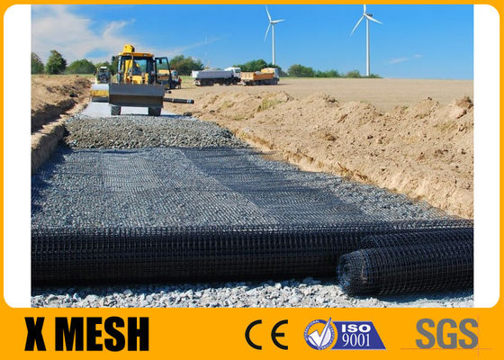 TGSG20 20 pp Geogrid biaxiale ASTM D4595 Geogrid Mesh For Roads