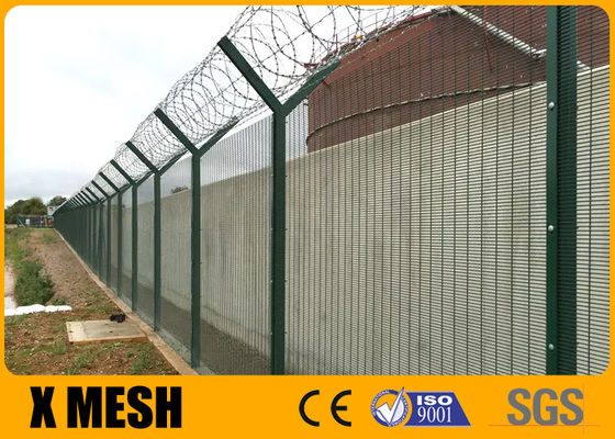 Anti maille assemblée de sécurité de Hot Galvanized High de barrière de prison de montée de résistance à la corrosion
