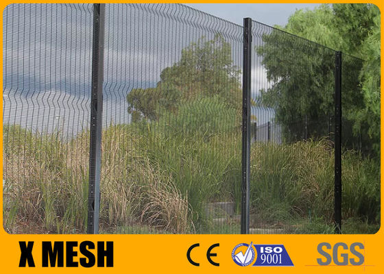Taille galvanisée de Mesh Fence 6000mm de montée d'immersion chaude anti pour le champ de prison de haute sécurité