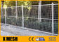 Le Canada Mesh Temporary Fence Powder Coated standard 9.5ft x 6ft avec la base