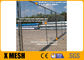 Barrière américaine Fabric de maillon de chaîne de Temp de 6 mesures 6 pi X panneaux de patrouille de 8 pi de périmètre