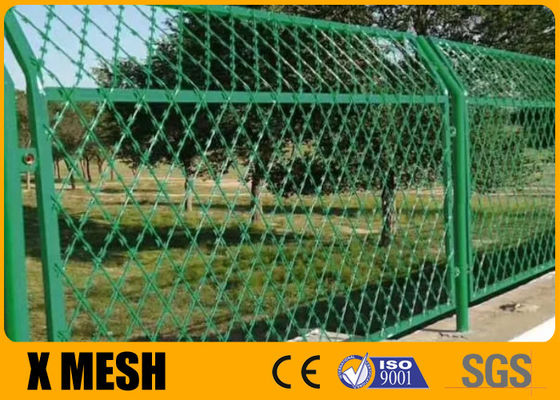 ASTM Bto-22 standard a soudé le fil Mesh Is Used In Airports de rasoir et les bases itaires