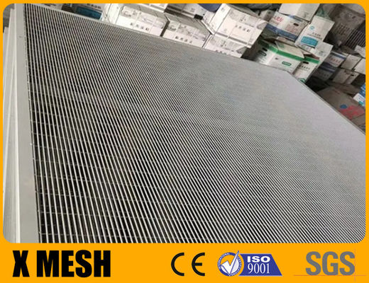 80 mm x 100 mm Post carré anti-escalade grille de clôture couleur verte pour le domaine commercial