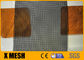 Sécurité Mesh Screens Acid Resisting de l'acier inoxydable 316 du diamètre 0.8mm