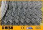 6061 biens en aluminium de Diamond Chain Link Mesh Fencing ASTM A 491
