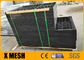 PVC de Mesh Fence de montée de largeur du fil 3m de 4mm l'anti a enduit RAL 9005