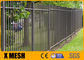 Métal de degré de sécurité de manteau d'E clôturant la clôture en acier d'ASTM F2408
