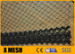 Poulet de fermes de taille de Mesh Fencing Green Pvc Coated 1200mm de maillon de chaîne du diamètre de fil 3mm