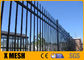 Protection décorative d'Anti Rust Border de barrière de fer travaillé de norme d'Astm F2589