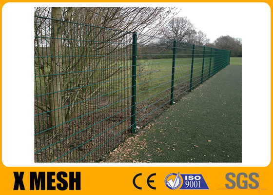 La poudre a enduit le message publicitaire jumeau de Mesh Fencing Welded Panel For de fil de 8mm