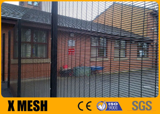 la poudre de 76.2x12.7 le millimètre 3D a enduit l'anti montée 358 Mesh Fencing For Railway Station