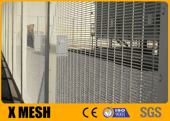 Montée galvanisée Mesh Fence 358 d'anti coupe de vol de vision claire l'anti anti a soudé