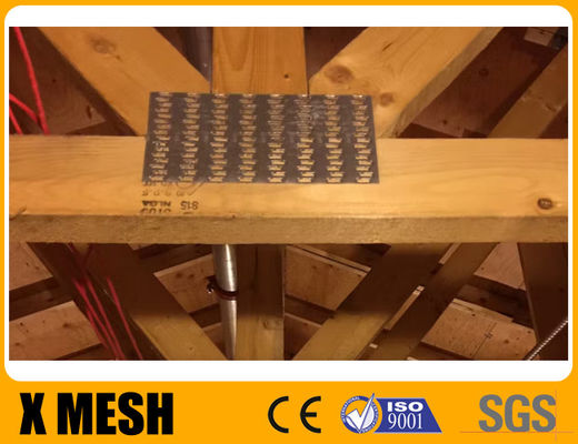 SGH340 2 pouces x 4 pouces plaque d'ongle Truss avec galvanisé Z275 pour les trusses
